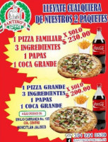 Santinos Pizza food