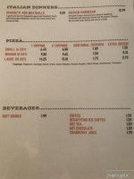 Sportsman's Paradise menu