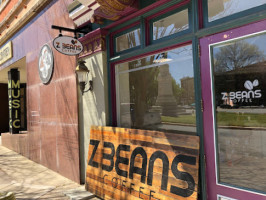 Z Beans Coffee inside