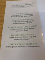 The Market At Union Hall menu