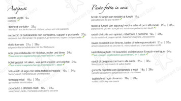 Die Rose menu