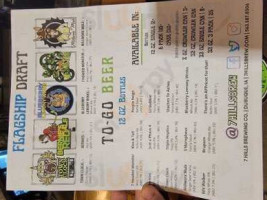 7 Hills Brewing Company menu