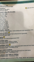 El Nopalito menu