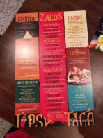 The Local Taco menu