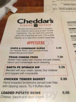 Cheddar's Scratch Kitchen menu