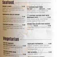 Rice Pasta Shop menu