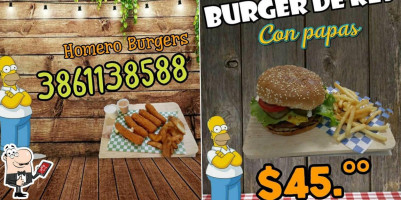 Homero Burgers food