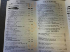 Subside Deli menu