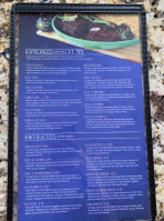 Mezcalitos Mexican menu