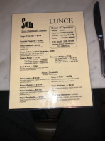 Sotto Italiano menu