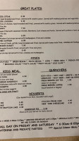 Jan's And Grill menu