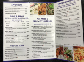 Blue Pepper menu