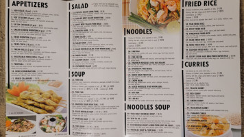 Mine Eathai menu