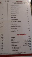 Jordan's Family menu