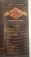 Mezzaterranean menu