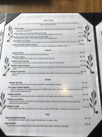 Tasso's Restaurant Bar menu