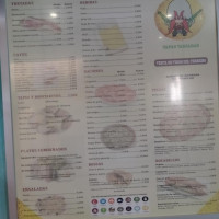 Los Cazadores menu