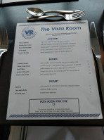 The Vista Room food