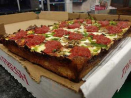 Detroit Style Pizza food