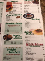 Benny's Home Cooking menu