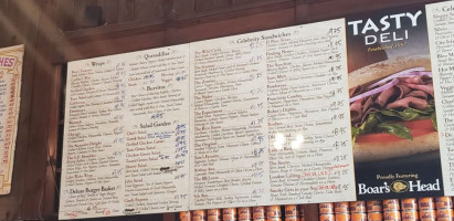 Tasty Deli menu