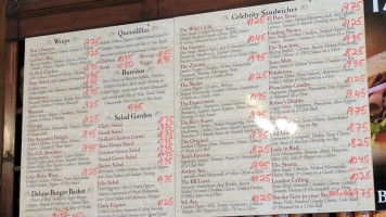 Tasty Deli menu