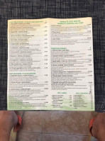 Namaste Indian menu