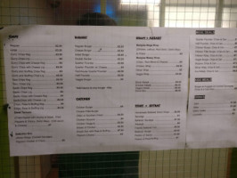 Fishers Takeaway menu