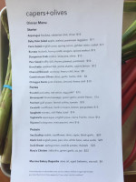 Capers Olives menu