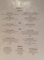 Boulevard Lounge Cafe menu