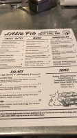 Little Fib menu