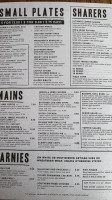 The Castle menu