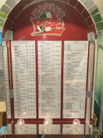 Maria's Pizza menu