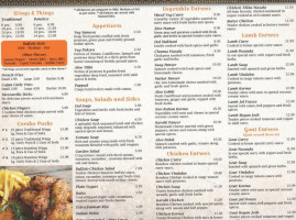 The Royal Punjabi menu