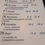 Oberza Swojskie Jadlo Menu