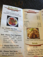 Pick Mix menu