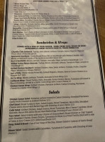 Joe's Sports And Grill menu