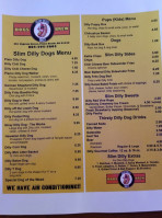 Slim Dilly Dogs menu