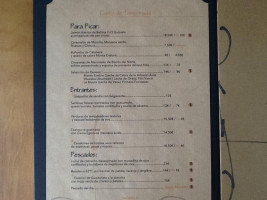 Sergi Vidal menu