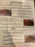 Tuptim Thai menu