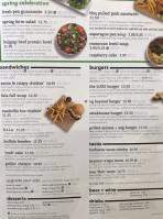 Veggie Grill Spectrum Center menu