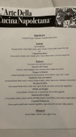 Trattoria Zooma menu