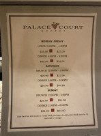 Palace Court Buffet inside