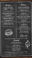 Black Diamond menu