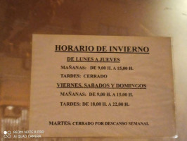 La Esquinita menu