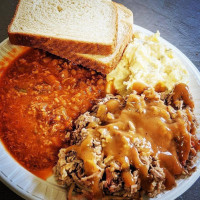 Vandy's -b-q (downtown) food