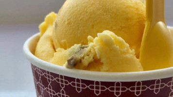 Saffron Rose Ice Cream food