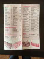 Sushi Ya menu