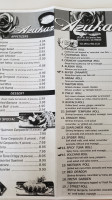 Azukar Sushi menu