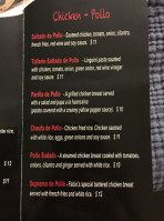 Asumare! menu